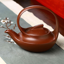 New product special national worker Zhan Hongqu pot bottom trough clear 320cc Yixing famous authentic pure handmade purple sand pot