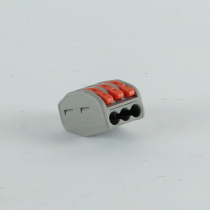 Soft and soft wire connecting head construction energy wire connector compatible with wire wiring terminals 3 holes