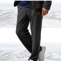 terwsunsky spring and autumn new outdoor windproof warm fleece pants mens trousers