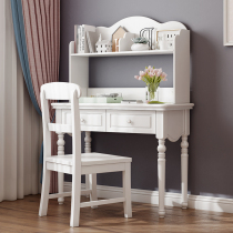 American desk bookshelf combination childrens learning table small apartment modern writing desk minimalist mini computer desk