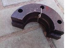 XCMG crane accessories Foot plate card key iron shoe card key Semi-circular clip Daquan