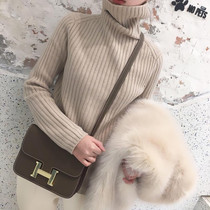  sandro moscoloni cashmere turtleneck sweater womens 2021 autumn and winter new bottoming sweater slim and thin