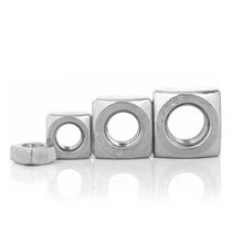 Quartet lock nut 304 stainless steel square inverted shaped quadrangular nut M3M4M5M6M8M10M12