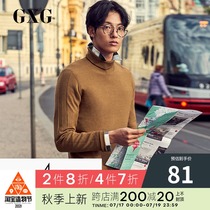 GXG Mens winter Korean warm multi-color turtleneck cardigan sweater sweater#GA110095G