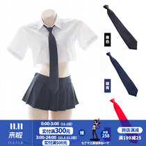 Japanese Joker tie student uniform with female JK shirt tie free tie tie