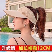 2021 New Hat Children Summer Sun Hat Outdoor Duck Tongue Air Top Hat Han Edition 100 Hitch Fashion Tide Sun Hat