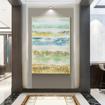 Three-dimensional crystal crystal diamond crystal porcelain Diamond decorative painting light luxury porch into the home high-end high-end atmospheric oil painting wall painting