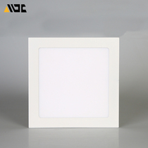led Ultra-thin downlight recessed square grille panel light living room ceiling 3w4w6w9w12w15w flat panel light