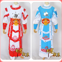 Peking Opera Ancient Costume Opera Wusheng Dragon Set Mens Soldier Clothes Yue Opera General Costume Lu Wenlong Clothing Lu Wenlong Return to Song