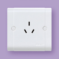 Promotion Hon goose switch socket Congü A86 type three-inserts 10A3 eye triple hole plug A86Z13-10N panel