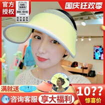 Taiwans post-Yihoii sun hat anti-ultraviolet limited edition Crystal sun hat female