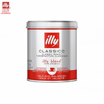 Italian illy coffee illy ILLY 125g canned medium depth low coffee powder sugar-free health