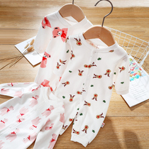 Baby clothes autumn baby spring and autumn jumpsuit newborn ha clothes summer pajamas women out climbing clothes spring men