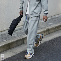 Furnace 2021 Spring and Autumn Fashion Sports Pants Mens Loose Feet Casual Straight Pants