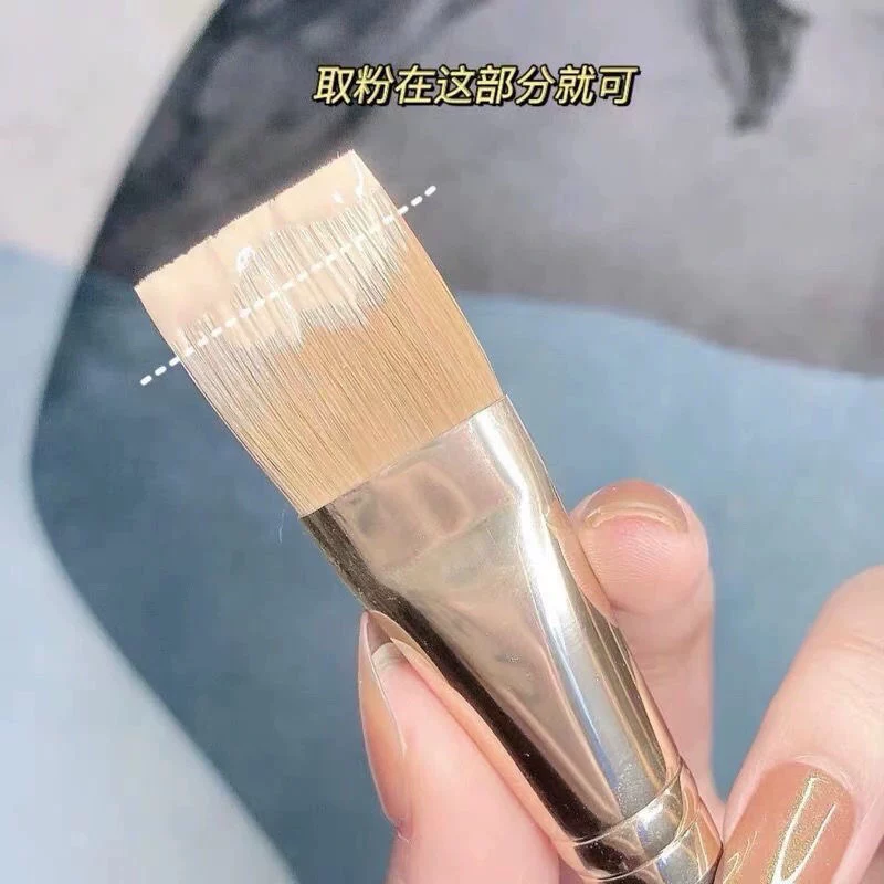 [rhea191粉底刷PONY推荐扁平头面膜粉底液魔术无痕不吃粉沧州刷子]