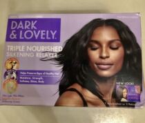 DARK AND loved triple nourished Hair Relaxer American Perm Cream