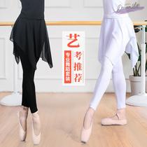 Dance practice dress female Latin pants form training suit and dance dress to repair modern Model Model snow skirt