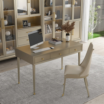 American solid wood desk computer desk Home writing desk minimalist modern book room desk ins Moden customizable