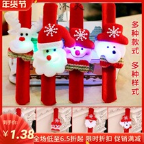 Children flannel children little boys Christmas night markets children school students exquisite snowman