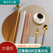 Placemat kung fu tea insulation mat mats circular mat xi can dian creative fang tang dian zhuang shi dian home