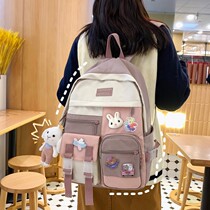 Schoolbag middle school students junior high school students durable girls girl heart cute large capacity Japanese and Korean Korean version of high school Mori Department