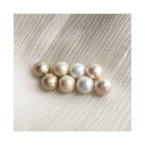 YIMIJEWEL Cotton Pearl Retro All-match Mosquito Incense Plate Ear Clip No Ear Piercing Female High-grade Temperament Silver Earrings