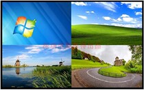 High-definition vga 4-4 picture divider split screen synthetic keyboard mouse KVM crossing 4-in-1 seamless switching