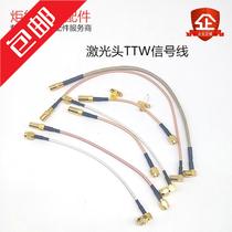 TTW signal line Wanshunxing fiber laser cutting head height adjustment accessories Jiaqiang sensor high temperature RF line