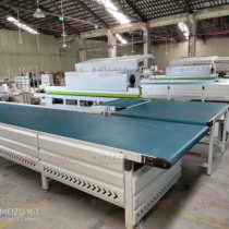 Guangdong direct automatic sealing edge machine wood board opening machine assorted automatic rotary table assembly line conveying conveyor belt machine