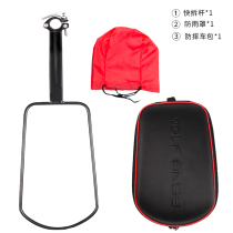 Bicycle bicycle bag rear seat folding mountain electric rack rear box storage tail bag tail box battery tool after modification