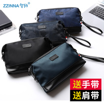 Cross-body sports canvas clutch bag 2021 new fashion mens bag single shoulder cross-body bag mens casual Oxford cloth small