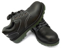 Jiangu safety shoes labor protection shoes anti-smashing and anti-puncture penetration gas wear-resistant anti-oil anti-acid and alkali cowhide work shoes