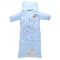 Baby sleeping bag Autumn and winter cotton newborn child growth sleeping bag Baby anti-kick quilt winter warm child sleeping bag