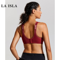 High-strength shockproof sports underwear womens anti-sagging large chest full cup ultra-thin running large size stereotyped bra
