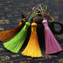 Pendant material curtain pendant hand string car hanging accessories car key bookmark mobile phone rope tassel spike pendant