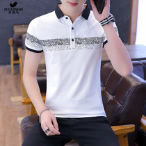 Rich Guido 2021 Summer Male Short sleeves POLO shirt T-shirt casual fashion trend 100 lap shirt collar T-shirt