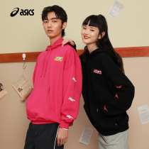 ASICS Arthur men and women clothing hooded sweatshirt sports retro casual pullover 2201A129