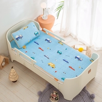 Childrens latex mat 2022 new baby baby anti-slip breathable cartoon single piece mat without pillows