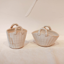 Kookugawa Machi House Japan Original Bottling Imported Artisan hand for Yuriko Burnt Retro Vase Pendulum florists