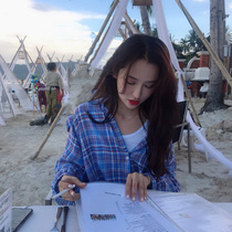 Summer New Womens Big Guy neutral shirt pseudo-mother cross dress simple handsome size casual lazy womens clothing