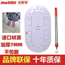 Squatting toilet cover toilet squat cover toilet bowl cover universal anti-odor and anti-blocking household squat toilet cover