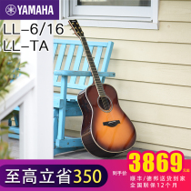 YAMAHA Yamaha guitar LL6 16 LS16 LJ16 LLTA full single electric box male and female students veneer folk