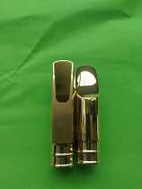 New double reflector treble saxophone metal bare copper flute head soft tone with clip without hat