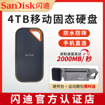 SanDisk Mobile SSD 4tb Portable Mini High Speed Mobile Drive Encrypted E81 Cell Phone Computer Dual Use