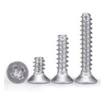 M3 5 M4 stainless steel 304 countersunk head flat head flat tail self-tapping KB screw * 6x8x10x12x16x20x25x30