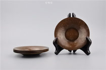 Supreme Room] Japan Reflux Shenghiko made round ancient money pattern brass tea tray five passengers 』