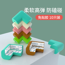 Bed corner anti-collision angle protector range hood cabinet corner protection corner stickers children furniture tea table corner corner sponge right angle