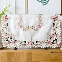 European-style hanging 32 inch TV Hood 60 fabric LCD 47 dust cover 55 inch desktop 42 inch cover cloth towel