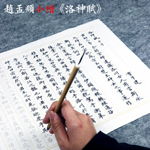 Zhao Mengfu Lo themed with small block letters in block letters Zhao body block letters in block letters Calligraphy Calligraphy Full Set Introductory practice Post Calligraphy Practice Post Adults Special ancient poetry Linings sketching red Zhao Meng prose Xuanji Xuan Paper