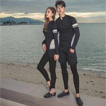 Couples diving suit female slim long sleeve jellyfish suit floating suit surf suit mens suit mens swimsuit